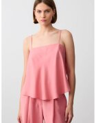 JIMMY KEY Bluza lejera cu decolteu patrat - Fucsia