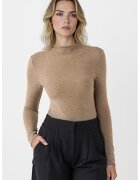 JIMMY KEY Bluza slim fit - Bej melange