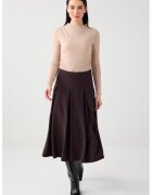 JIMMY KEY Bluza slim fit cu aplicatie cu strasuri - Bej deschis