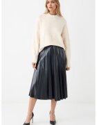 JIMMY KEY Fusta midi cu croiala in A - Negru stins