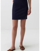 JIMMY KEY Fusta mini cu slit lateral - Bleumarin