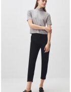 JIMMY KEY Pantaloni capri cu talie inalta - Negru