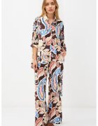 JIMMY KEY Pantaloni cu model paisley si croiala ampla - Multicolor