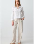 JIMMY KEY Pantaloni cu talie inalta - Maro nisip