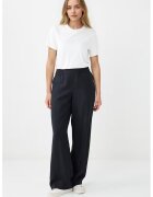 JIMMY KEY Pantaloni din amestec de lyocell cu talie elastica - Negru