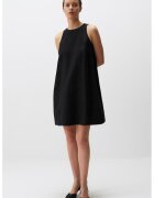 JIMMY KEY Rochie fara maneci - de in - cu model uni - Negru