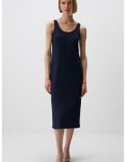 JIMMY KEY Rochie midi cu decolteu in U - Bleumarin