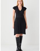 JIMMY KEY Rochie scurta cu decolteu rotund - Negru