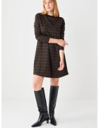 JIMMY KEY Rochie scurta lejera - Negru/Maro