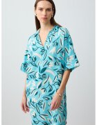 JIMMY KEY Rochie scurta supradimensionata - Alb/Albastru deschis