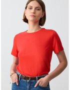 JIMMY KEY Tricou lejer din amestec de modal - Rosu vermillion