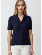 JIMMY KEY Tricou polo relaxed fit - Bleumarin