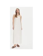 JJXX Rochie maxi din amestesc de in si vascoza - Alb