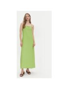 JJXX Rochie maxi din amestesc de in si vascoza - Verde