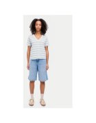 JJXX Tricou dama - 304703249 - Bumbac organic - Albastru - Albastru