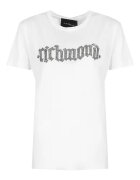 John Richmond Tricou cu aplicatii cu strasuri -