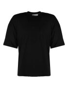 John Richmond Tricou uni cu decolteu la baza gatului -