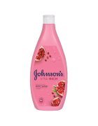 Johnsons Gel de dus luminator cu flori de rodie si glicerina de origine vegetala ® VITA-RICH - 750ml