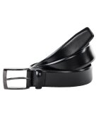 Joop Curea de piele cu catarama metalica - Negru