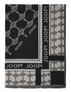 Joop Esarfa cu model logo - Negru