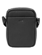 Joop Geanta crossbody din piele cu aspect texturat Cardona Rafael 20433 - Negru