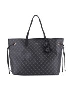 Joop Geanta shopper de piele ecologica Cortina 1.0 Lara - Alb fildes/Albastru inchis
