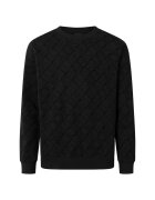 JOOP Jeans Bluza de trening cu model monograma - Negru