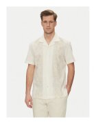 JOOP Jeans Camasa barbati - 10019529 30045980 - Bumbac - Bej - Bej