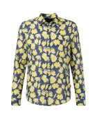 JOOP Jeans Cămașă regular fit cu mânecă lungă și imprimeu floral JP2 - Albastru