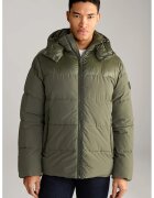 JOOP Jeans Geaca matlasata cu inchidere prin fermoar - Verde