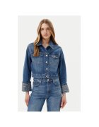 JOOP Jeans Jacheta de blugi dama - 10019647 30046665 - Bumbac - Albastru - Albastru