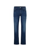 JOOP Jeans JOOP! - Blugi cu aspect decolorat - Albastru inchis