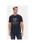 JOOP Jeans Tricou barbati - 10019370 30045693 - Bumbac organic - Bleumarin - Bleumarin