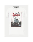 JOOP! Jeans Tricou barbati - - 304687884 - Bumbac organic - Alb - Alb
