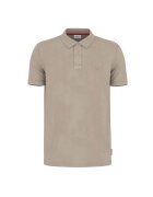 JOOP! Jeans Tricou polo din amestec de bumbac organic - Bej