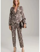 Joop Pantaloni casual fit cu talie inalta si imprimeu animal-print