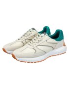 Joop Pantofi sport cu garnituri de piele intoarsa Misto Helos - Alb/Verde