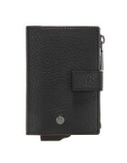 Joop Portofel pliabil din piele Cardona C-Four E-Cage 20439 - Negru