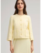 Joop! Sacou crop cu buzunare frontale - Galben