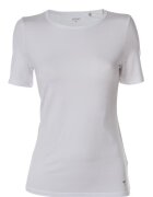 Joop Tricou de casa din amestec de modal cu decolteu rotund - Alb