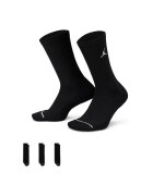 Jordan Ciorapi Everiday Cushioned Crew 3-Pack 20702 - Negru
