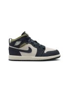 Jordan Pantofi sport 1 Mid SE PS 52718 - Negru/Bej