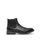 Josef Seibel Botine cu glezna joasa pentru barbati 31603 - Piele naturala - Negru - Negru