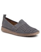 Josef Seibel Espadrile dama 71827 - Piele naturala - 39 EU - Gri