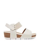Josef Seibel Sandale dama - 83509 - Piele naturala - Ecru - Ecru