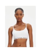 Juicy Couture Bustiera sport dama - alb - bumbac si elastan