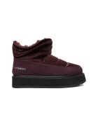 Juicy Couture Cizme dama slip-on - benzi elastice - maro - material textil