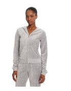 Juicy Couture Hanorac dama - poliester/elastan/bambus - gri -
