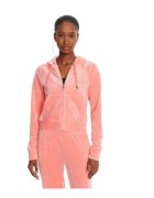Juicy Couture Hanorac dama - poliester/elastan - portocaliu