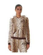 Juicy Couture Hanorac dama - sintetic/textil - bej/maro